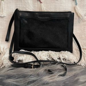 Overland Crossbody or Wristlet Cowhide Leather Bag